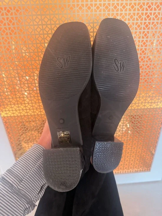 Stuart Weitzman Charolet Lucite Suede Over The Knee Thigh High Boots!EUC size 9! - Picture 5 of 7